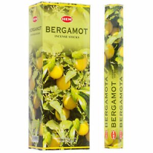 Wholesale HEM Bergamot Incense Sticks | 1 Case (48 Boxes - 120 Sticks Each) - Incense Gallery