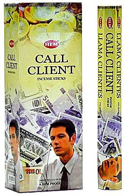 Wholesale HEM Call Clients Incense Sticks | 1 Case (48 Boxes - 120 Sticks Each) - Incense Gallery