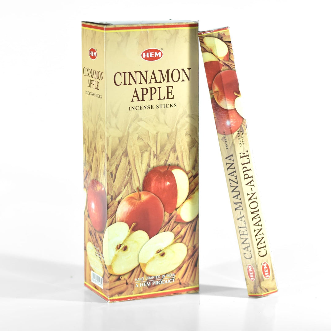 Wholesale HEM Cinnamon Apple Incense Sticks | 1 Case (48 Boxes - 120 Sticks Each) - Incense Gallery