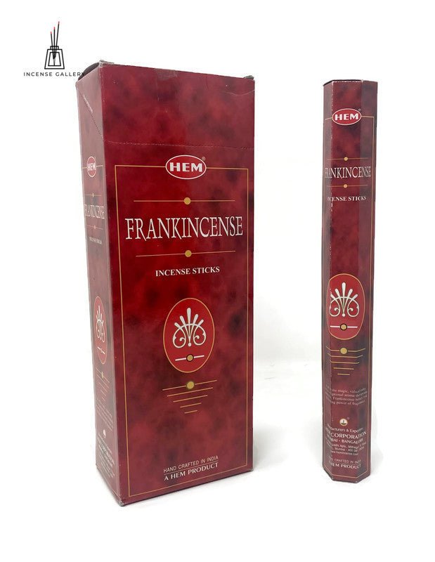 Wholesale HEM Frankincense Incense Sticks | 1 Case (48 Boxes - 120 Sticks Each) - Incense Gallery