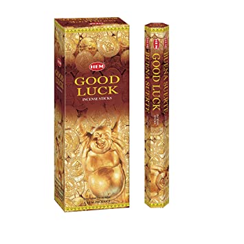 Wholesale HEM Good Luck Incense Sticks | 1 Case (48 Boxes - 120 Sticks Each) - Incense Gallery