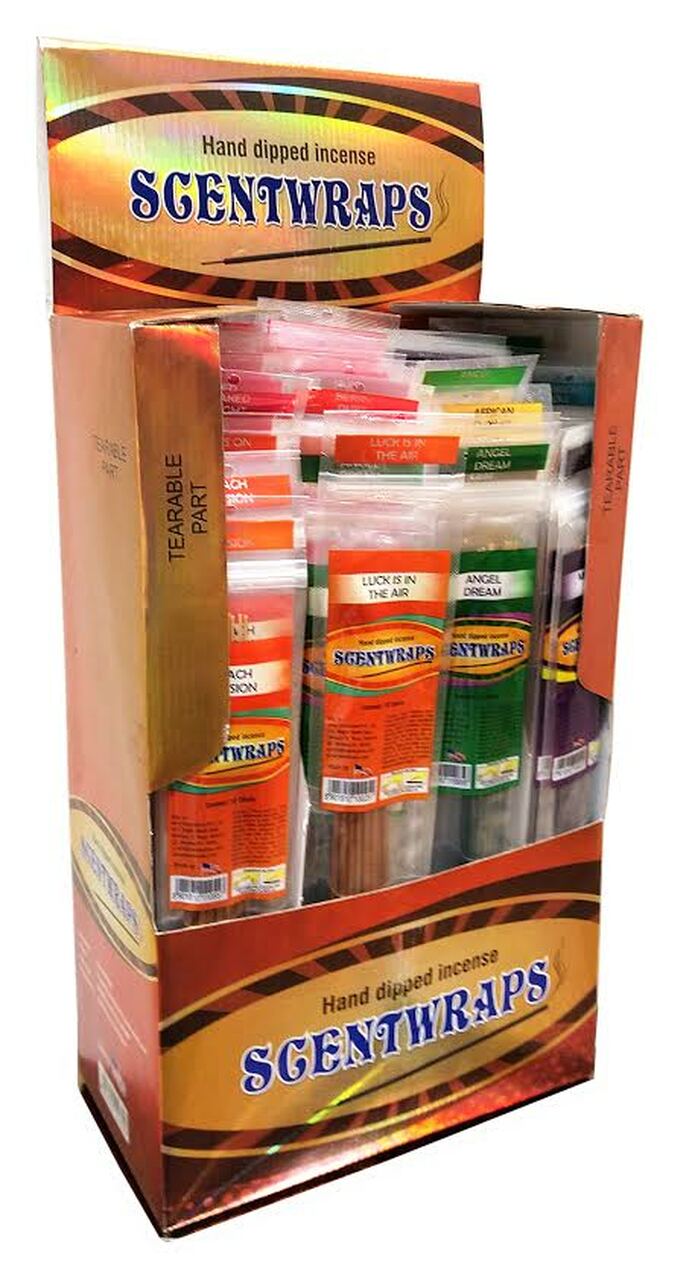 Sweet Orange Incense Sticks – 11 Pack Bulk Lot – Hand Dipped, USA Made – Plant Guru