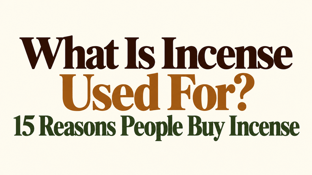 What Is Incense Used For? 15 Reasons People Buy Incense - Incense Gallery