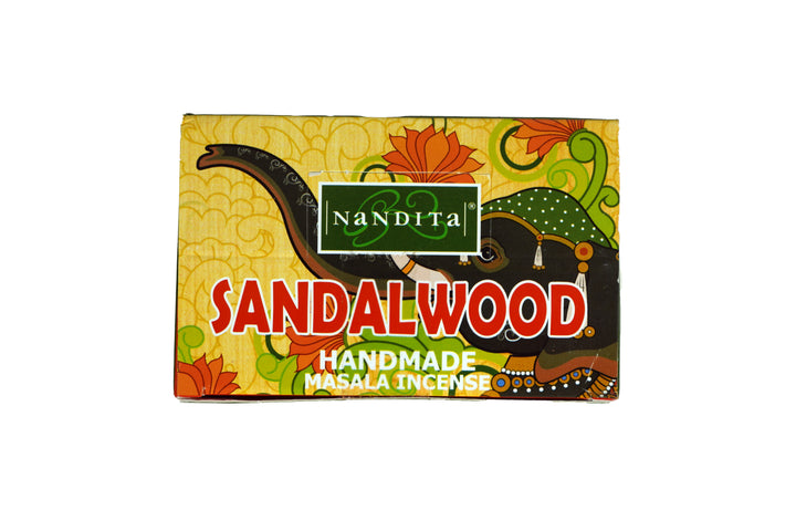 Nandita Sandalwood Incense Sticks | Total 120 Sticks | Free Ash Catcher