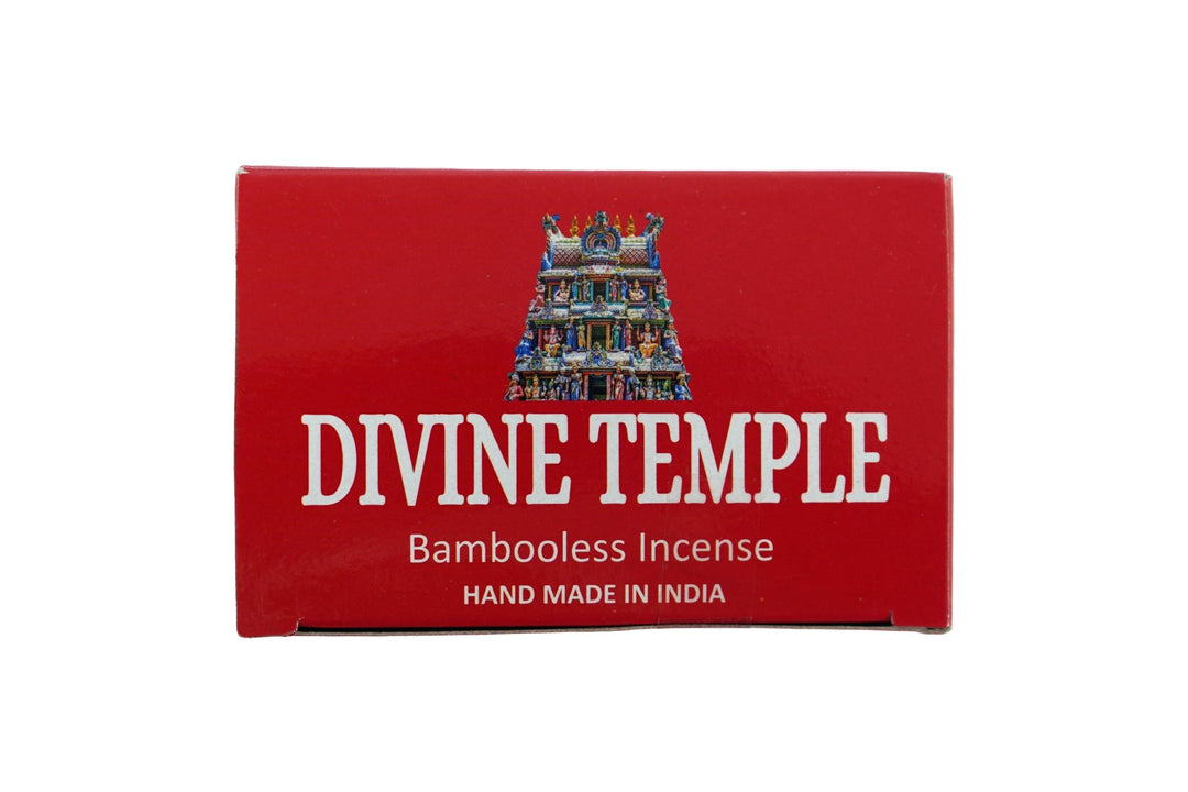 AUM Divine Temple Bambooless Hand Made Incense | Free Incense Holder | 90 Sticks - Incense Gallery