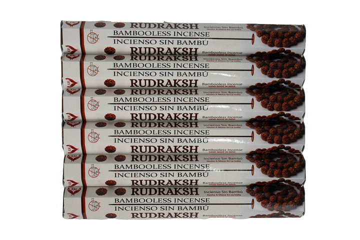 AUM Rudraksh Bambooless Handmade Incense Sticks | Free Incense Holder | 90 Sticks - Incense Gallery