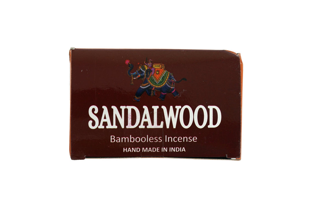 AUM Sandalwood Bambooless Hand Made Incense | Free Incense Holder | 90 Sticks - Incense Gallery