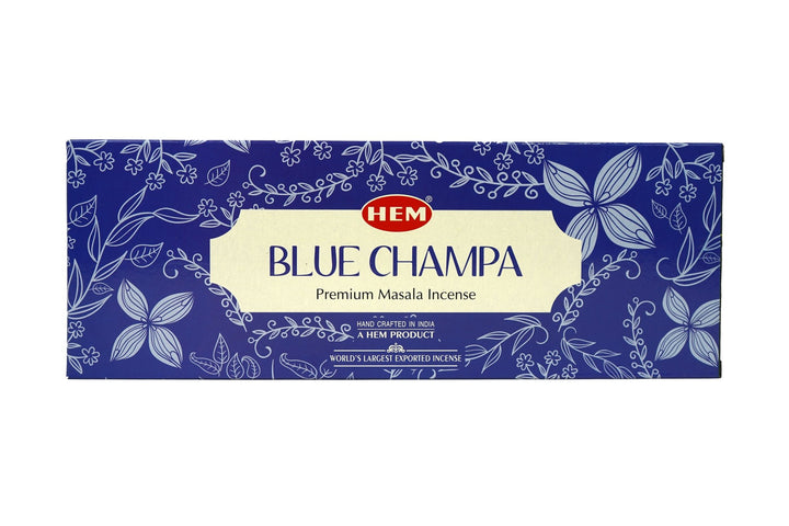 HEM Blue Champa Premium Masala Incense Sticks | 120 Sticks - Incense Gallery