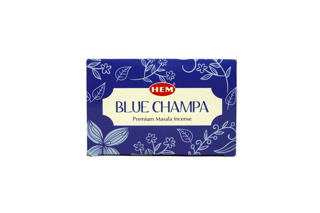 HEM Blue Champa Premium Masala Incense Sticks | 120 Sticks - Incense Gallery