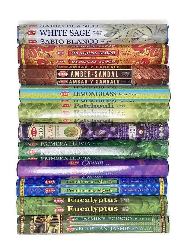 HEM Incense Sticks (20 Stick Box) Buy 4 Get 2 FREE! Minimum Order of 2 boxes or Order will be Canceled - Incense Gallery