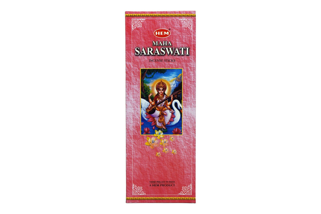 HEM Maha Saraswati Incense Sticks | 120 Sticks - Incense Gallery