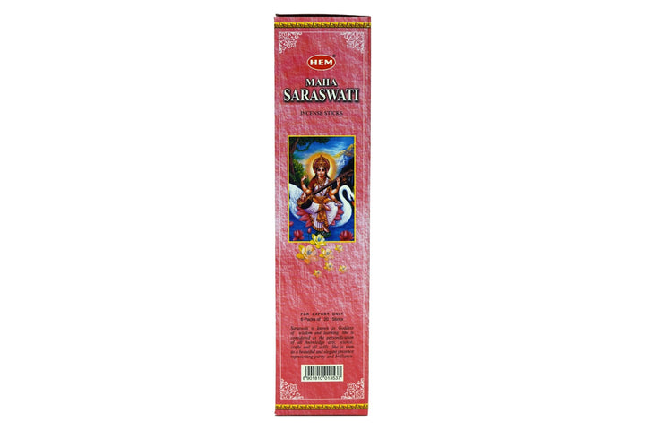 HEM Maha Saraswati Incense Sticks | 120 Sticks - Incense Gallery