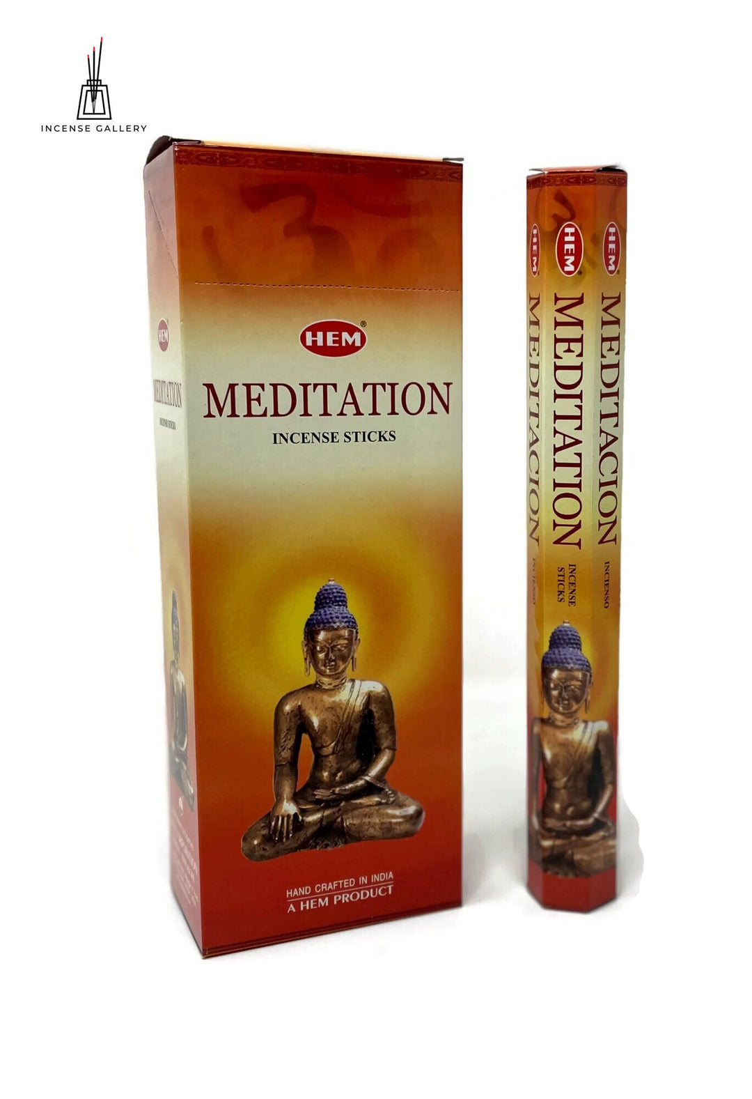 HEM Meditation Incense sticks | 120 Sticks - Box of 6 Tubes-Incense Gallery