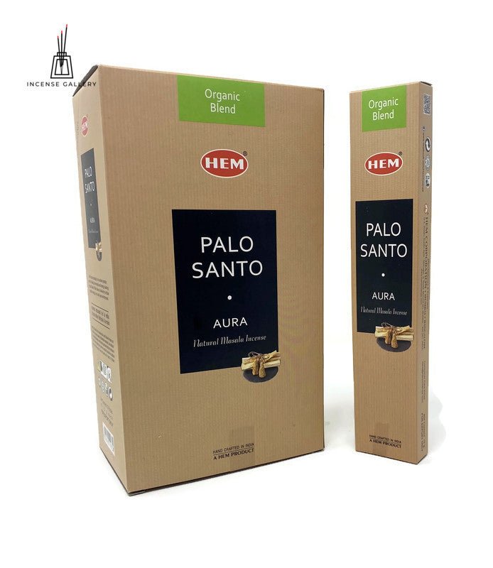 HEM Palo Santo Aura Masala Incense Sticks -box of 12 packs 0Incense Gallery