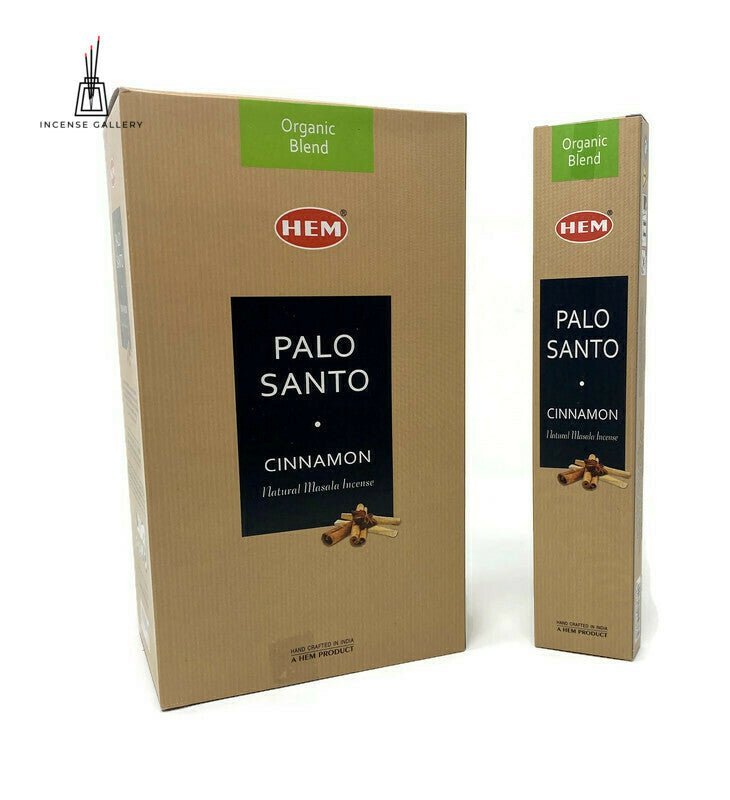 HEM Palo Santo Cinnamon Masala Incense Sticks -box of 12 packs - Incense Gallery