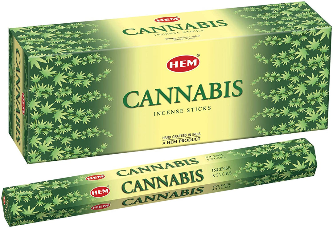 Wholesale HEM Cannabis Incense Sticks | 1 Case (48 Boxes - 120 Sticks Each) - Incense Gallery