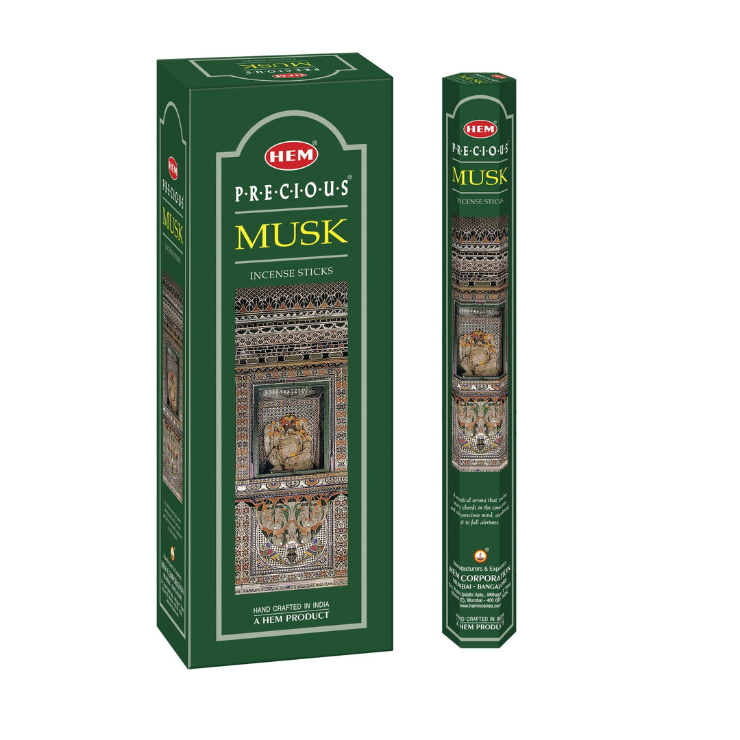 Wholesale HEM Musk Incense Sticks | 1 Case (48 Boxes - 120 sticks Each) - Incense Gallery