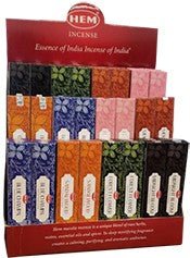 Wholesale HEM Premium Masala Incense Display | 72 Packs - Incense Gallery