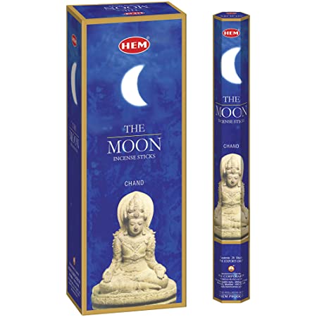 Wholesale HEM The Moon Incense Sticks | 1 Case (48 Boxes - 120 Sticks Each) - Incense Gallery