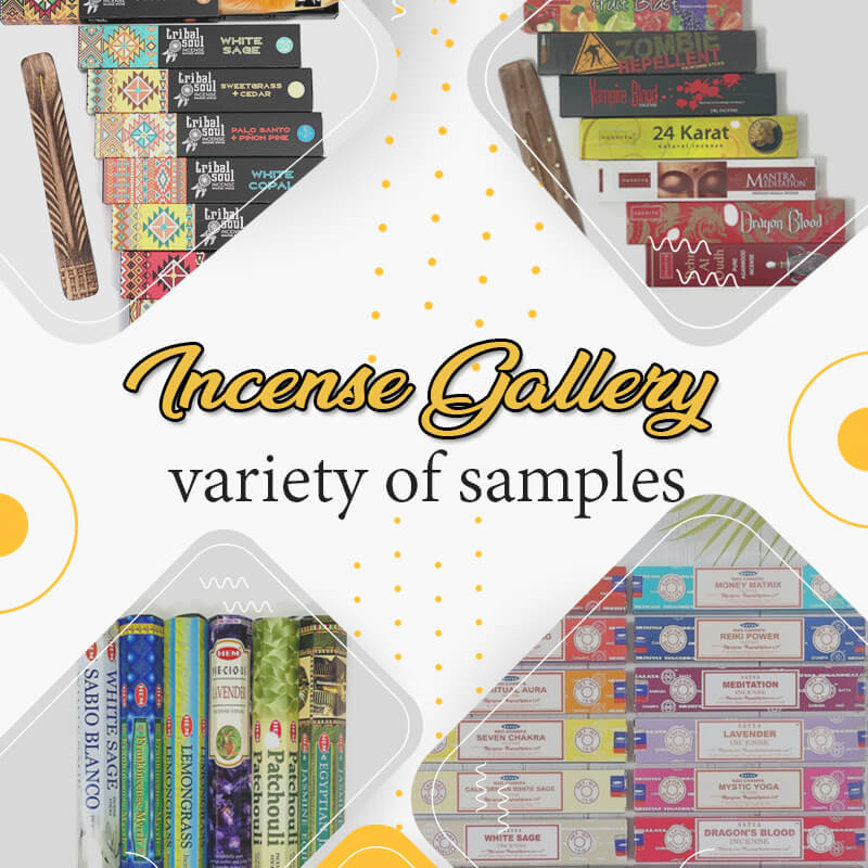Collection of selected Handmade Indian Incense Incense Gallery