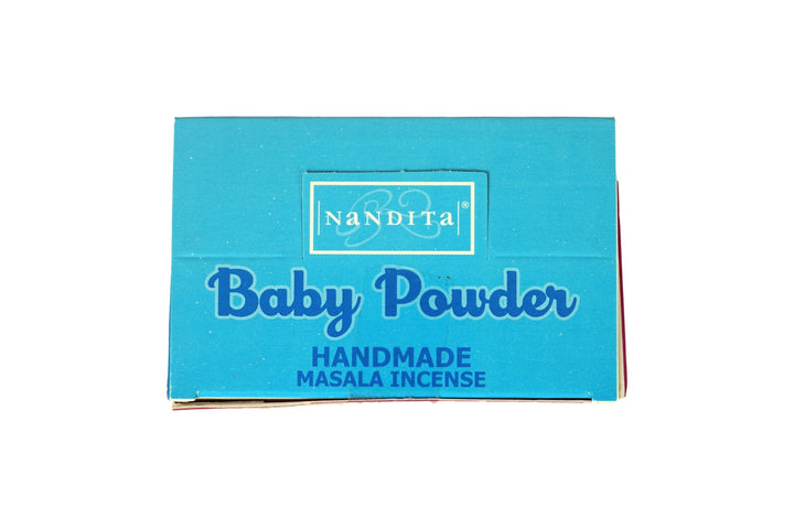 Nandita Baby Powder Incense Sticks | Total 120 Sticks | Free Ash Catcher - Incense Gallery