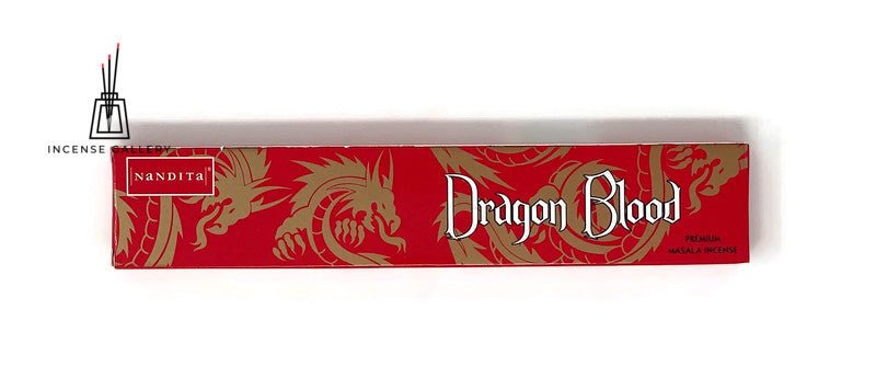 Nandita Incense Sticks - Dragon Blood - single pack - Incense Gallery