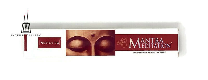 Nandita Mantra Meditation Incense Sticks - single pack -Incense Gallery