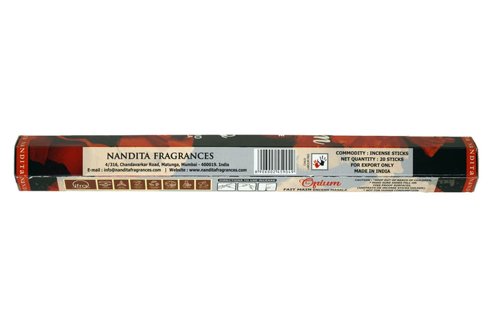 Nandita Opium Incense Sticks | Total 120 Sticks | Free Ash Catcher - Incense Gallery