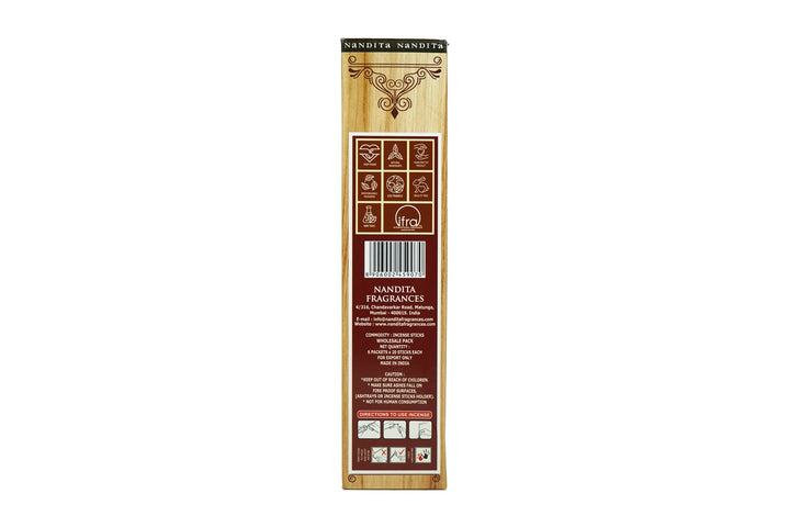 Nandita Palo Santo Incense Sticks | Total 120 Sticks | Free Ash Catcher - Incense Gallery