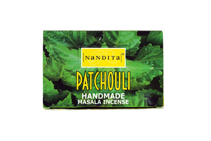 Nandita Patchouli Incense Sticks | Total 120 Sticks | Free Ash Catcher - Incense Gallery