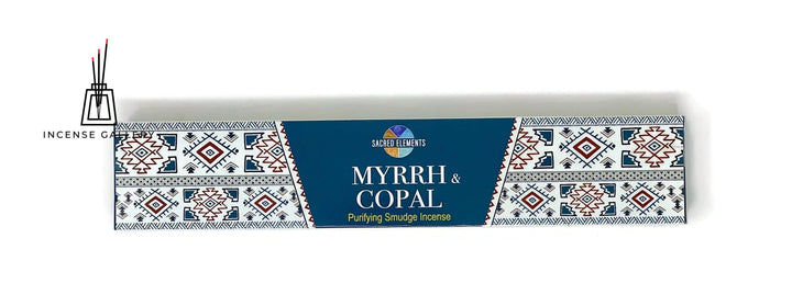 Sacred Elements Myrrh + Copal Purifying Smudge Incense Sticks - single pack - Incense Gallery