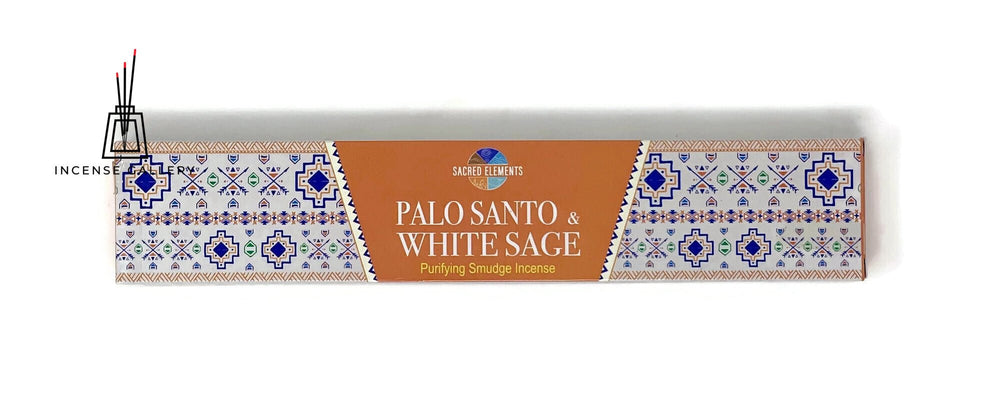 Sacred Elements Palo Santo + White Sage Purifying Smudge Incense Sticks -single pack - Incense Gallery