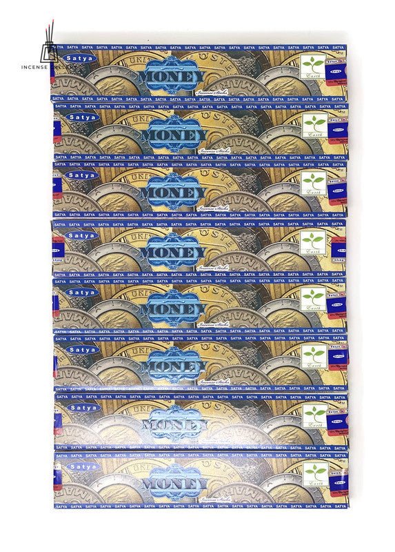 Satya Money Incense Sticks - 7 packs - Incense Gallery