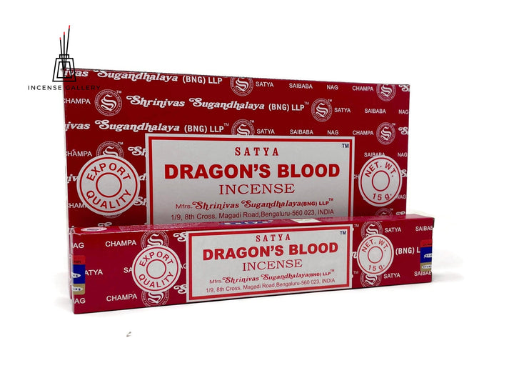 Satya Sai Baba Nag Champa - Dragon's Blood Incense Sticks - box of 12 packs -Incense Gallery