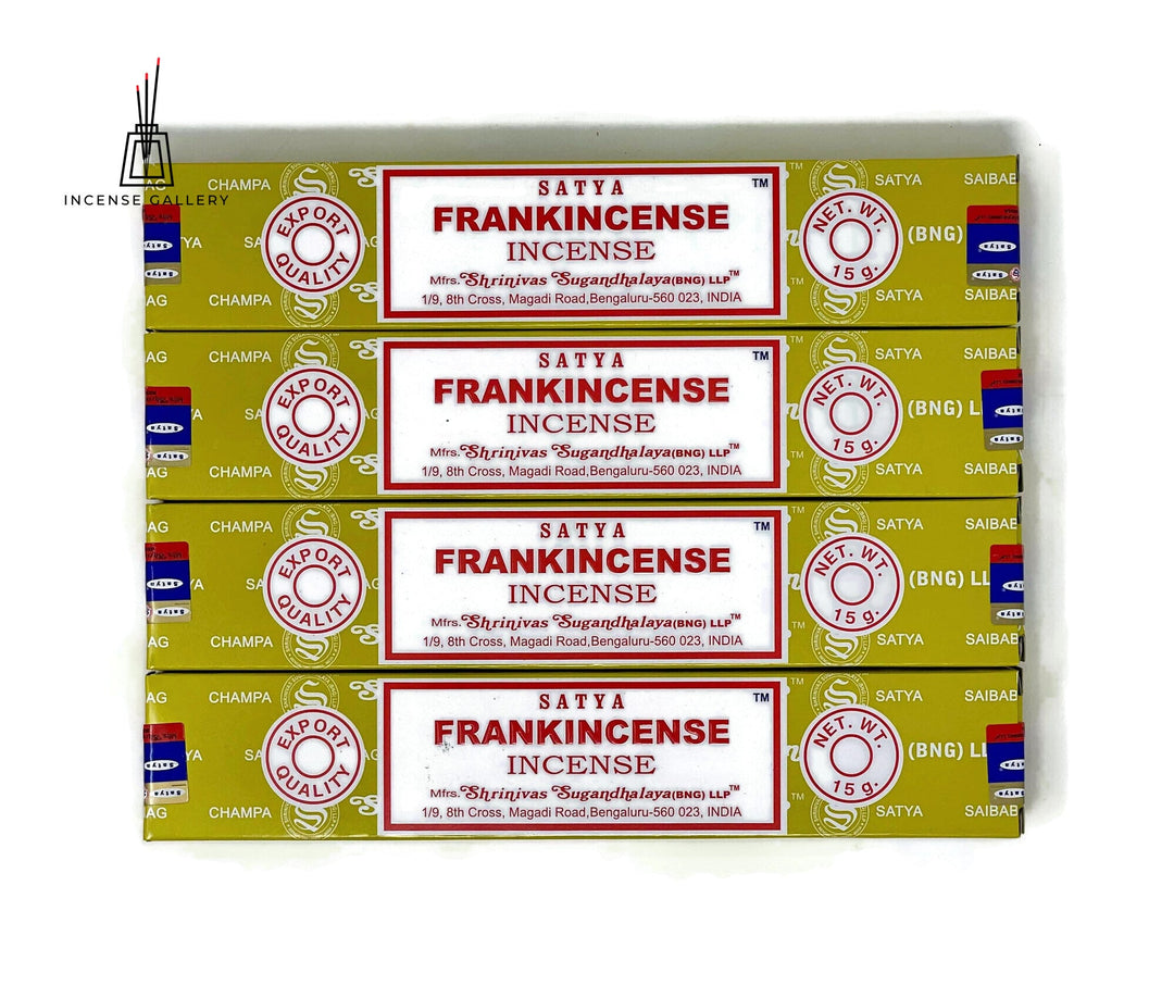 Satya Sai Baba Nag Champa - Frankincense Incense Sticks - 4 pack- Incense Gallery