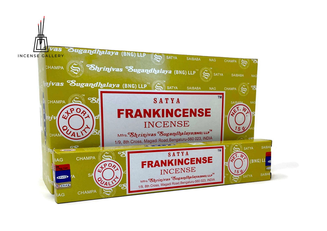 Satya Sai Baba Nag Champa - Frankincense Incense Sticks - box of 10 packs-Incense Gallery