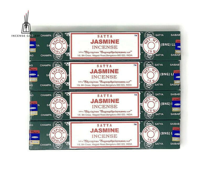 Satya Sai Baba Nag Champa - Jasmine Incense Sticks - pack of 4 -Incense Gallery