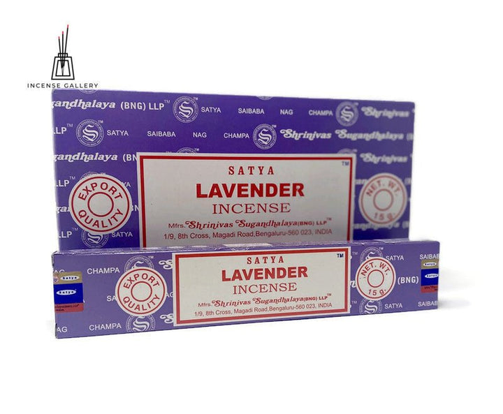 Satya Sai Baba Nag Champa- Lavender Incense Sticks - box of 12 packs -Incense Gallery