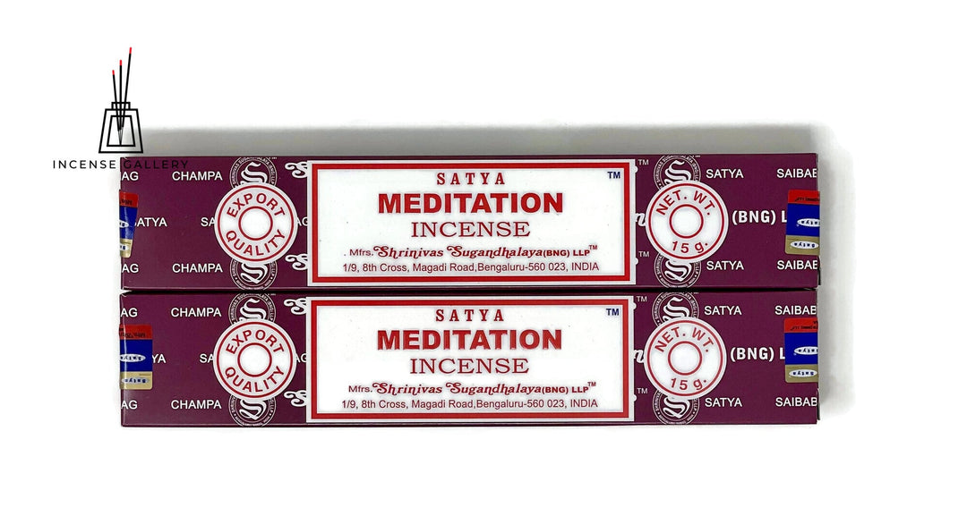 Satya Sai Baba Nag Champa - Meditation Incense Sticks - 2 Packs-ncense Gallery