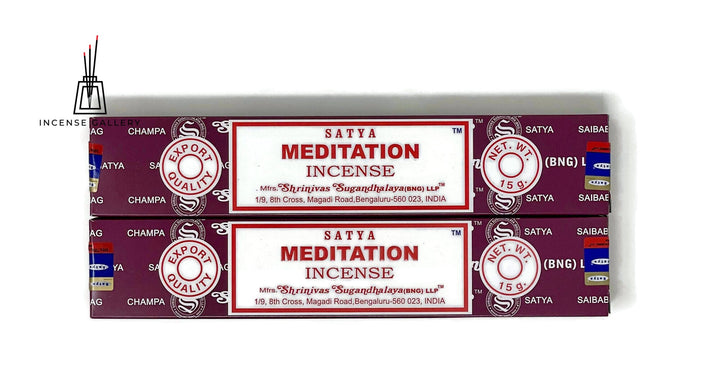 Satya Sai Baba Nag Champa - Meditation Incense Sticks - 2 Packs-ncense Gallery