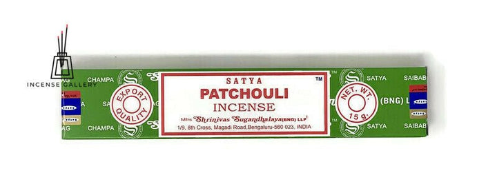 Satya Sai Baba Nag Champa - Patchouli Incense Sticks - Single Pack -Incense Gallery