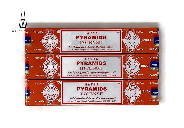 Satya Sai Baba Nag Champa - Pyramids Incense Sticks - 3 packs -Incense Gallery