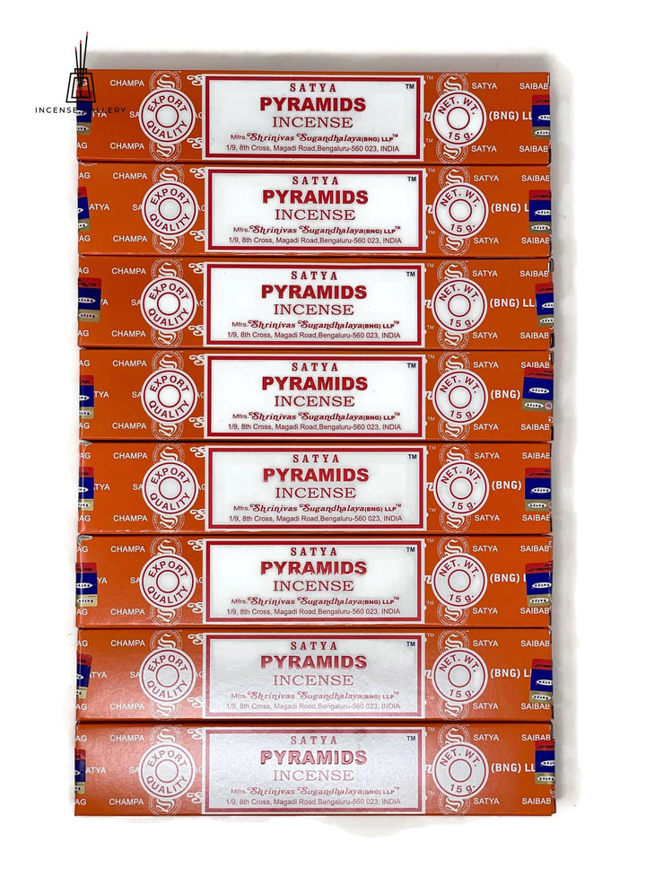 Satya Sai Baba Nag Champa - Pyramids Incense Sticks - 7 packs -Incense Gallery