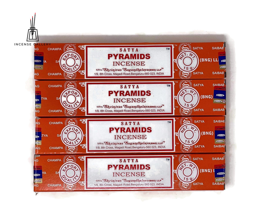 Satya Sai Baba Nag Champa - Pyramids Incense Sticks - 4 packs -Incense Gallery