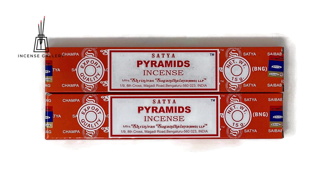 Satya Sai Baba Nag Champa - Pyramids Incense Sticks -2 packs - Incense Gallery