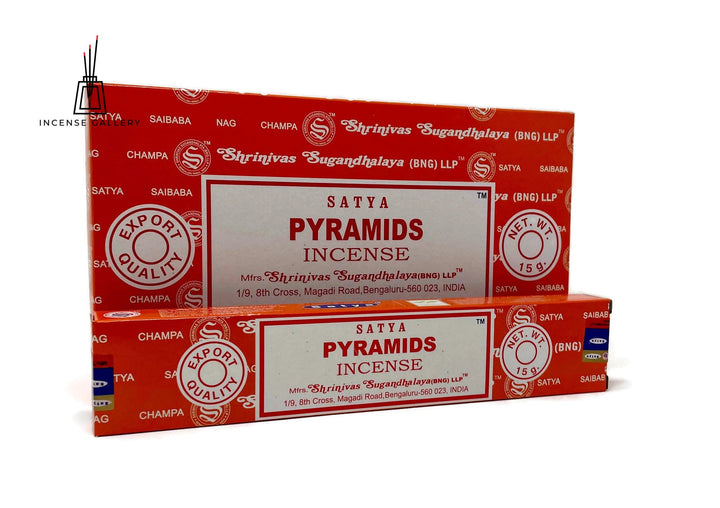 Satya Sai Baba Nag Champa - Pyramids Incense Sticks - box of 12 packs -Incense Gallery