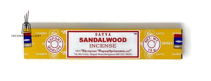 Satya Sai Baba Nag Champa - Sandalwood Incense Sticks - Single Pack-Incense Gallery