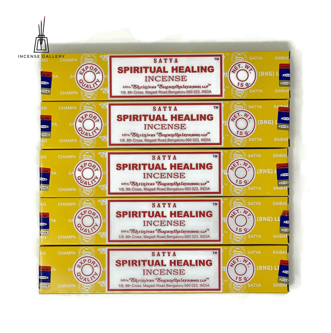 Satya Sai Baba Nag Champa - Spiritual Healing Incense Sticks -5 packs - Incense Gallery