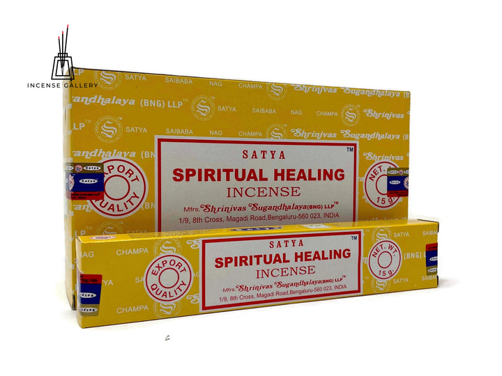 Satya Sai Baba Nag Champa - Spiritual Healing Incense Sticks - box of 12 packs - Incense Gallery