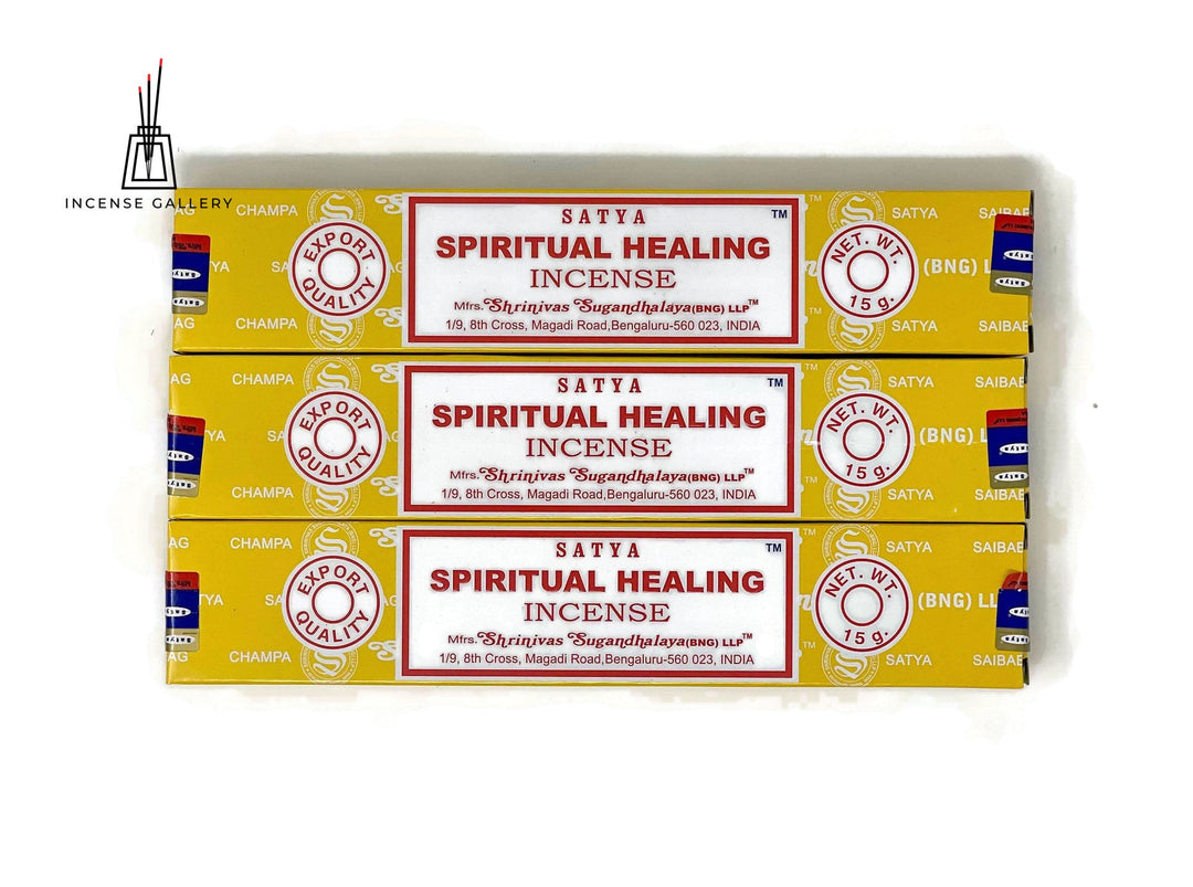 Satya Sai Baba Nag Champa - Spiritual Healing Incense Sticks - 3 packs-Incense Gallery